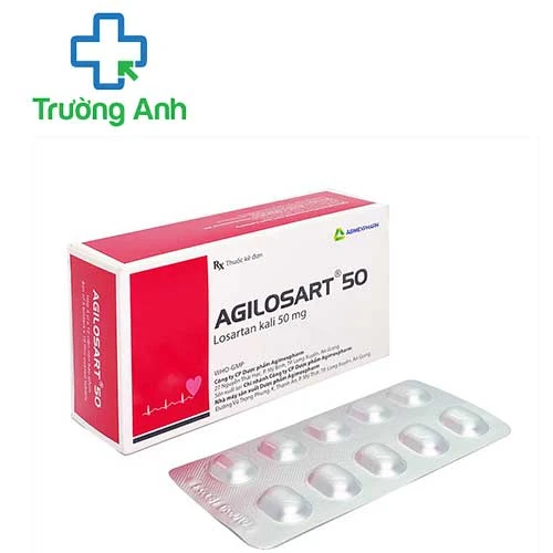 Agilosart 50 - Thuốc điều trị tăng huyết áp, suy tim mạn tính hiệu quả