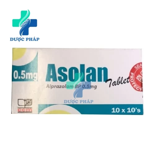 Asolan - Thuốc điều trị bệnh rối loạn lo âu, hoảng sợ hiệu quả