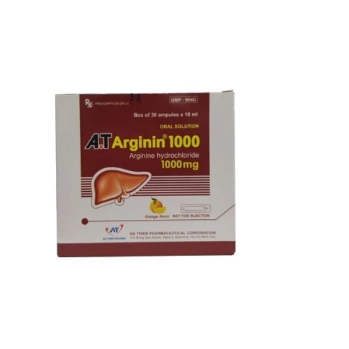 A.T Arginin 1000 - Thuốc giải độc gan, điều trị các bệnh lý ở gan