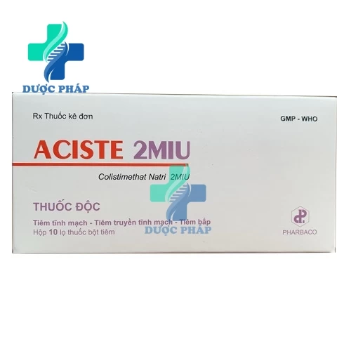 Aciste 2MIU - Thuốc điều trị nhiễm khuẩn hiệu quả của Pharbaco