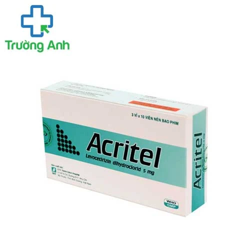 Acritel 5mg - Thuốc điều trị bệnh dị ứng hiệu quả của Davipharm