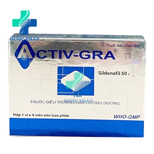 Activ-gra - Thuốc điều trị chứng bất lực ở đàn ông (rối loạn cương dương )