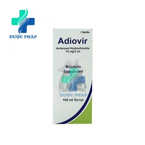 Adiovir 100ml - Thuốc siro điều trị các bệnh đường hô hấp của Bangladesh