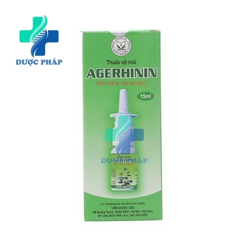 Agerhinin - Thuốc điều trị viêm mũi, viêm xoang hiệu quả (10 hộp)