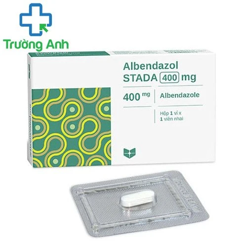 Albendazole Stella 400mg - Thuốc viên điều trị nhiễm giun, sán hiệu quả
