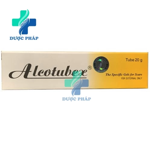 Alcotubex - Gel giúp trị các loại sẹo lồi, sẹo phì hiệu quả