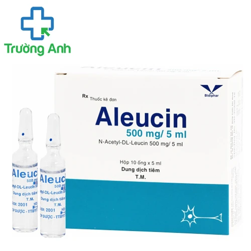 Aleucin 500mg/5ml - Thuốc điều trị chóng mặt hiệu quả của Bidiphar