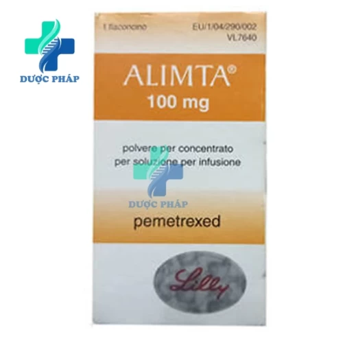 Alimta 100 mg - Thuốc điều trị ung thư phổi hiệu quả của Mỹ