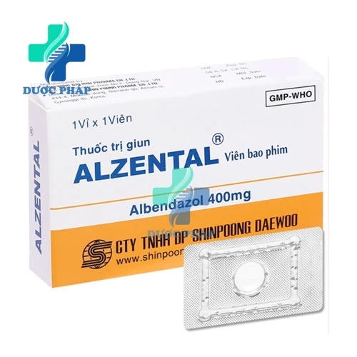 Alzental - Thuốc điều trị nhiễm các loại giun, sán hiệu quả