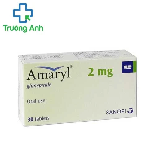 Amaryl 2mg - Thuốc điều trị đái tháo đường của Sanofi Pháp