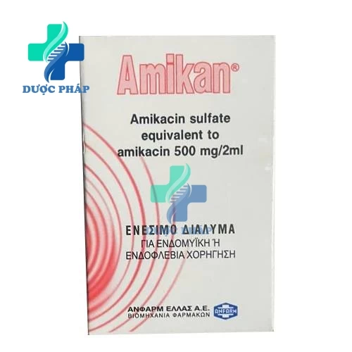 Amikan - Thuốc điều trị nhiễm khuẩn nặng hiệu quả của Hy Lạp