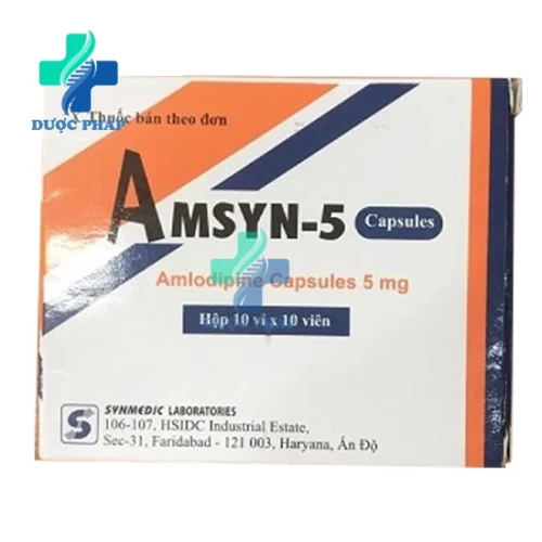 Amsyn- Thuốc điều trị tăng huyết áp & thiếu máu cơ tim hiệu quả