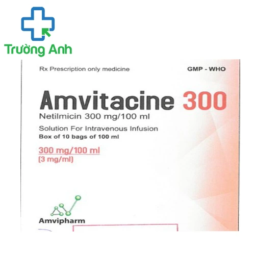Amvitacine 300 - Thuốc điều trị nhiễm khuẩn hiệu quả của Amvipharm