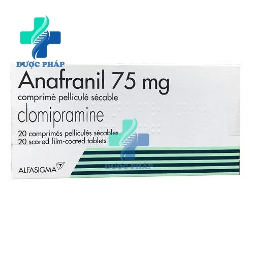 Anafranil 75mg - Thuốc điều trị trầm cảm, cơn hoảng sợ hiệu quả