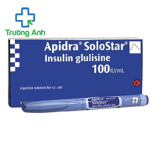 Apidra Solostar 100IU/ml - Thuốc điều trị đái tháo đường cần Insulin