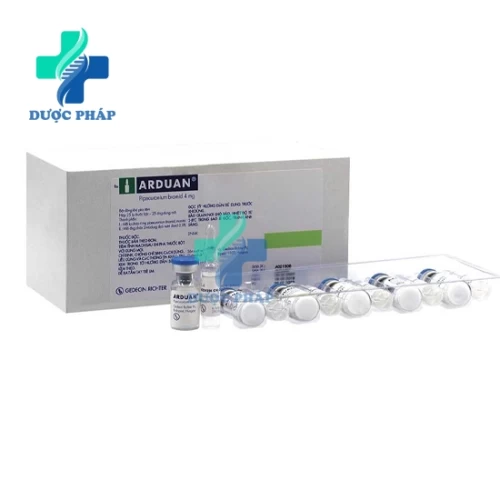 Arduan 4mg - Thuốc có tác dụng gây mê hiệu quả của Hungary