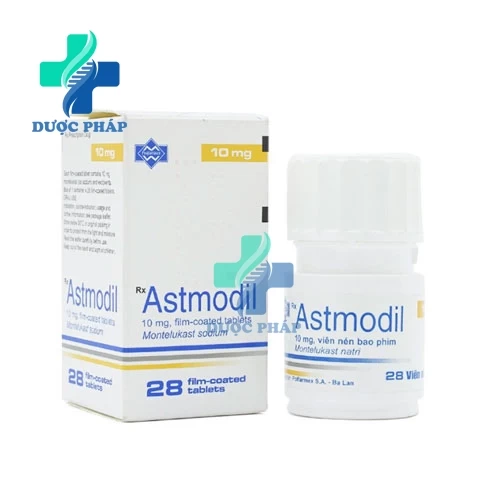 Astmodil 10mg - Thuốc điều trị hen mãn tính, viêm mũi dị ứng