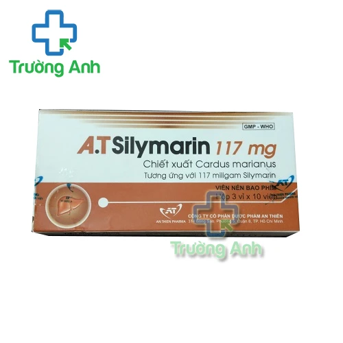 A.T Silymarin 117mg - Thuốc điều trị viêm gan, xơ gan, tổn thương gan