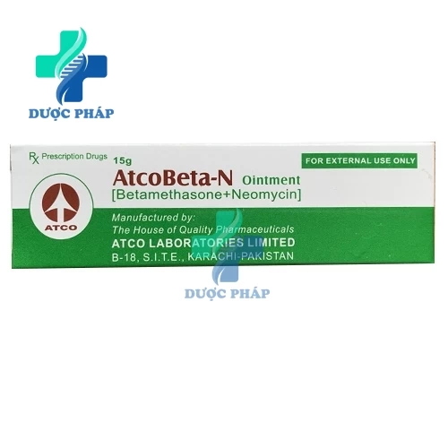 AtcoBeta-N - Thuốc bôi ngoài điều trị các trường hợp viêm da hiệu quả (10 hộp)