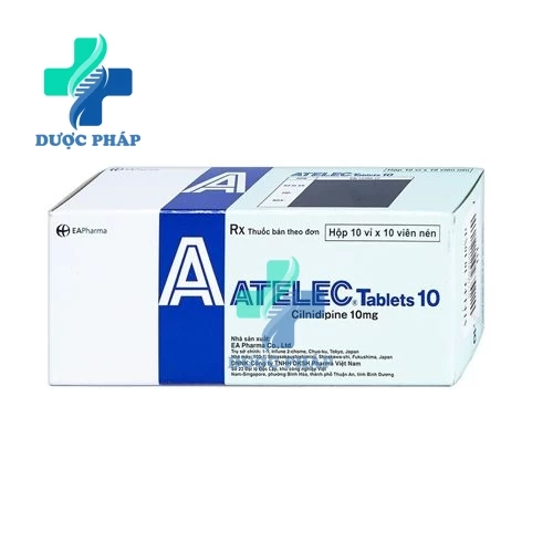 Atelec Tablets 10 - Thuốc điều trị bệnh tăng huyết áp hiệu quả của Nhật Bản