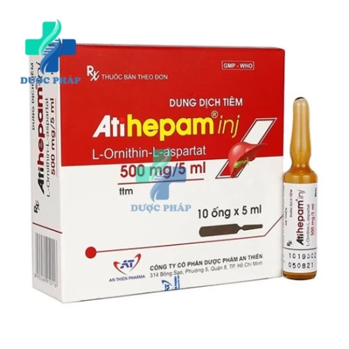 Atihepam inj - Thuốc điều trị viêm gan cấp tính và mãn tính hiệu quả của An Thiên