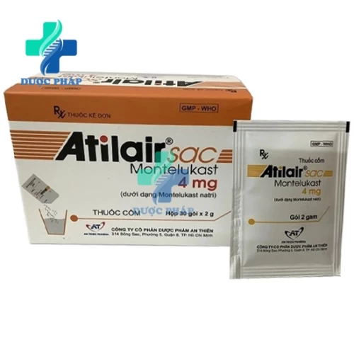 Atilair Sac - Thuốc phòng & điều trị hen phế quản mạn tính, viêm mũi dị ứng