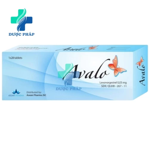 Avalo - Levonorgestrel 0,03mg Ba Đình Pharma