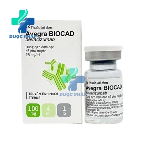 Avegra Biocad 100mg/4ml - Thuốc điều trị ung thư hiệu quả của Nga