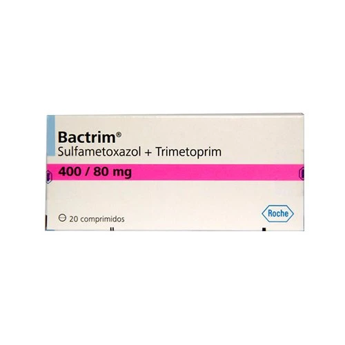 Bactrim 400/80mg - Kháng sinh Trimethoprim Sulfamethoxazole của Roche
