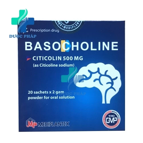 Basocholine - Thuốc trị đau thần kinh, rối loạn lo âu, động kinh hiệu quả