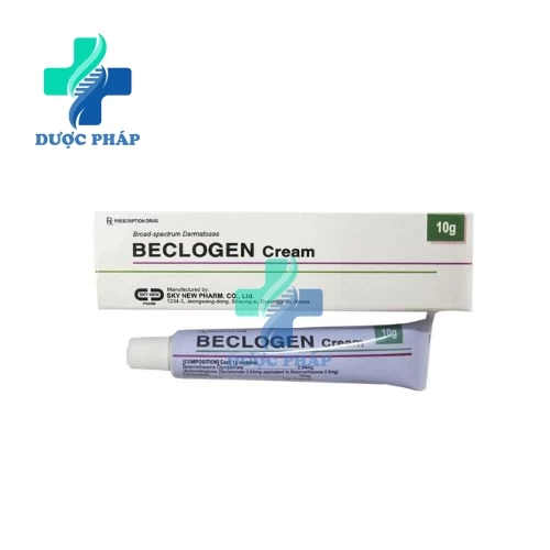 Beclogen cream 10g - Thuốc điều trị viêm da, dị ứng, nấm da, lang ben