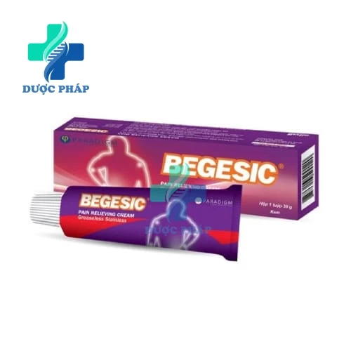 Begesic cream - Thuốc giảm đau cơ, xương & khớp hiệu quả