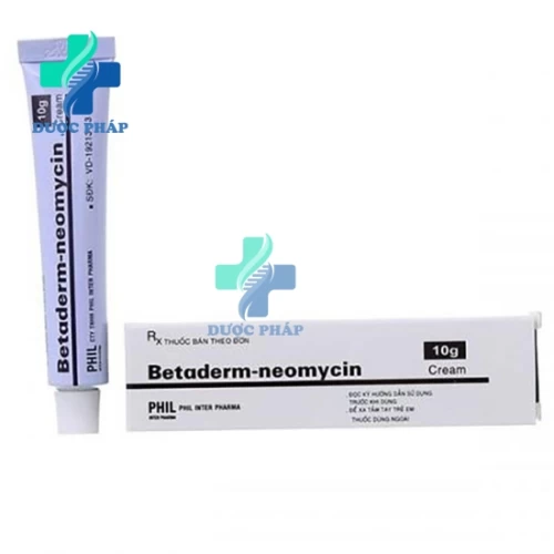 Betaderm-neomycin - Thuốc bôi ngoài điều trị viêm da hiệu quả (10 hộp)