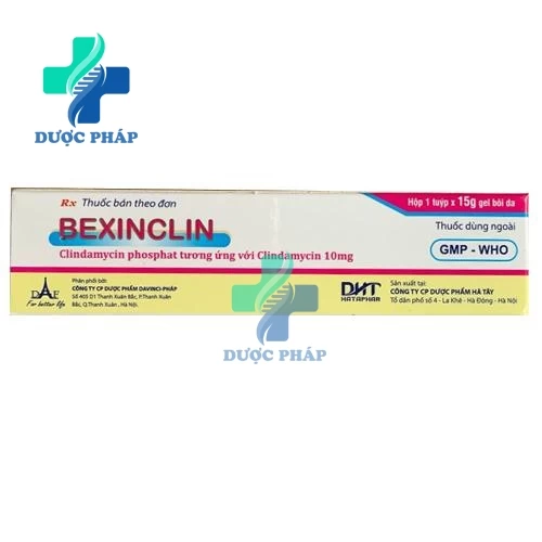 Bexinclin - Thuốc điều trị mụn trứng cá hiệu quả