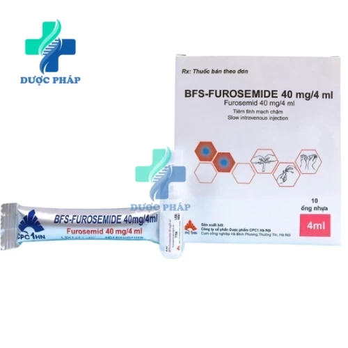 BFS-Furosemide 40mg/4ml - Thuốc điều trị phù nề hiệu quả của CPC1