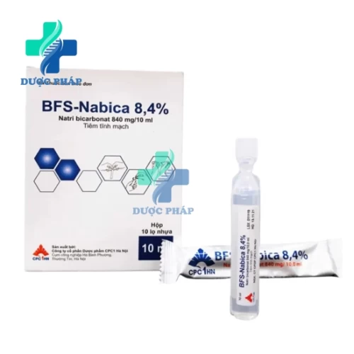 BFS-Nabica 8,4% - Thuốc điều trị nhiễm acid nặng hiệu quả của CPC1