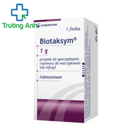 Bio-Taksym 1g - Thuốc điều trị nhiễm khuẩn hiệu quả của Ba Lan