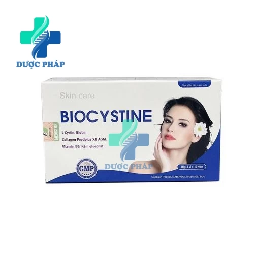 Biocystine - Chống oxy hóa, giảm lão hóa, sạm, nám, tàn nhang trên da