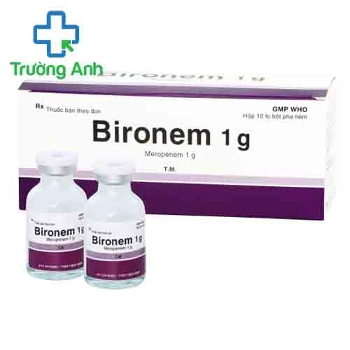 Bironem 1g - Thuốc điều trị nhiễm khuẩn hiệu quả của Bidiphar