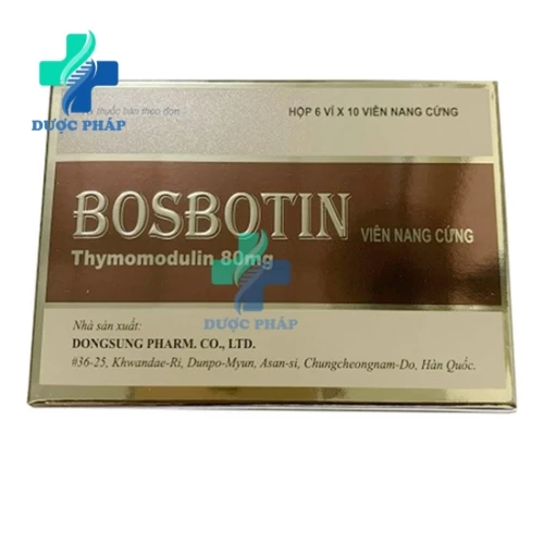 Bosbotin - Thuốc điều trị nhiễm trùng hiệu quả và an toàn