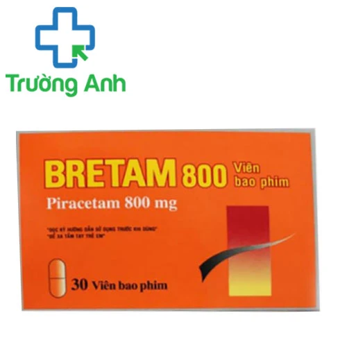Bretam 800 - Thuốc điều trị rối loạn tâm thần hiệu quả