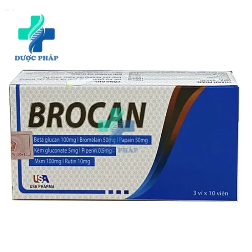 Brocan - Giúp điều trị giảm đau, phù nề hiệu quả và an toàn