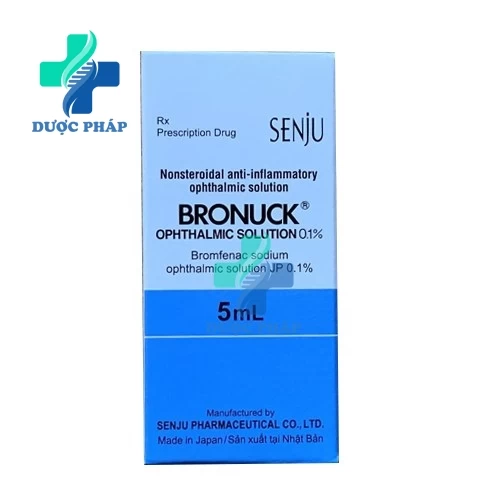 Bronuck - Thuốc điều trị nhỏ mắt hiệu quả và an toàn