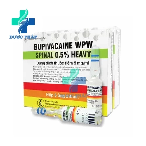 Bupivacaine WPW Spinal 0.5% Heavy - Thuốc gây tê hiệu quả
