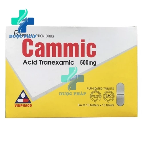 Cammic 500mg (viên) - Thuốc điều trị chảy máu hiệu quả