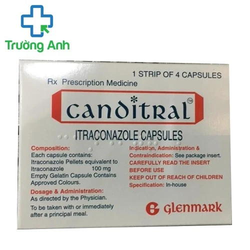 Canditral - Thuốc điều trị nấm họng hay âm đạo hiệu quả