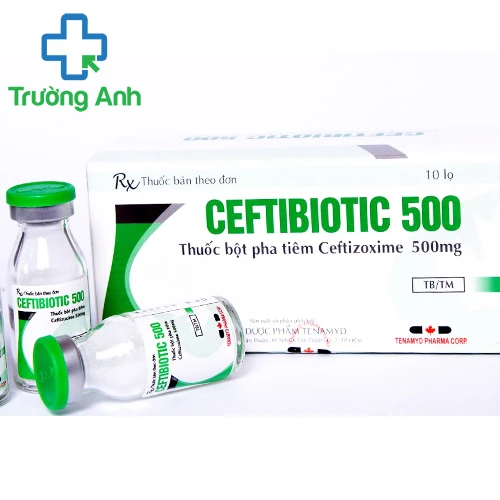 Ceftibiotic 500 Tenamyd - Thuốc điều trị nhiễm khuẩn hiệu quả
