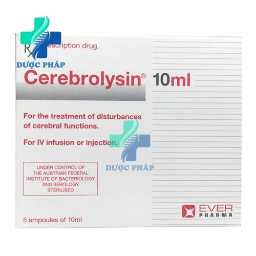Cerebrolysin 10ml - Thuốc điều trị sa sút trí tuệ hiệu quả của Austria