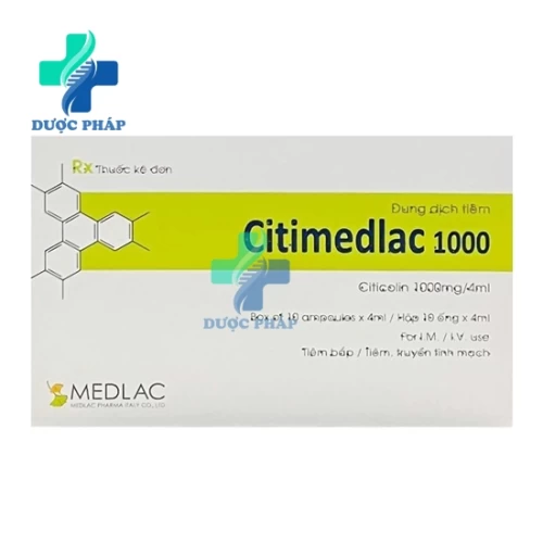 Citimedlac 1000mg/4ml - Giúp cải thiện trí nhớ hiệu quả