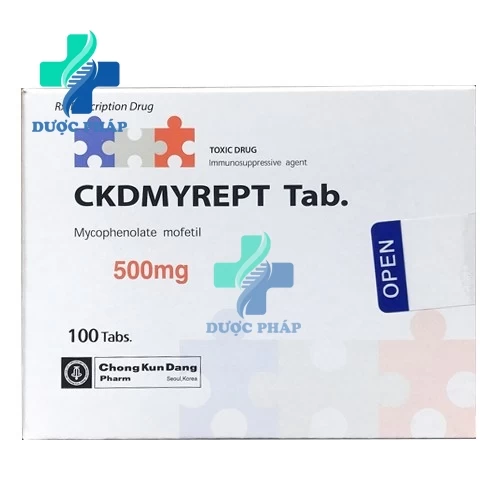CKDMyrept tab. 500mg - Thuốc chữa ghép tạng tốt nhất